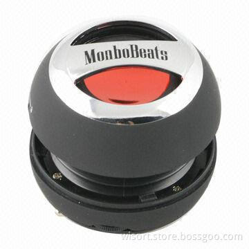 Mini Portable Speaker for MP3 Players, Mobile Phones, Computers, Good Bass